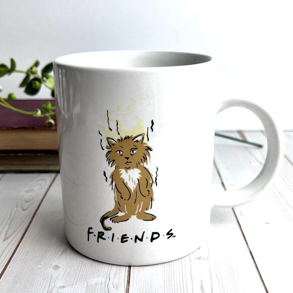 Friends TV Show Smelly Cat Song Coffee Mug Modern Gourmet Phoebe Collectible - Picture 1 of 5